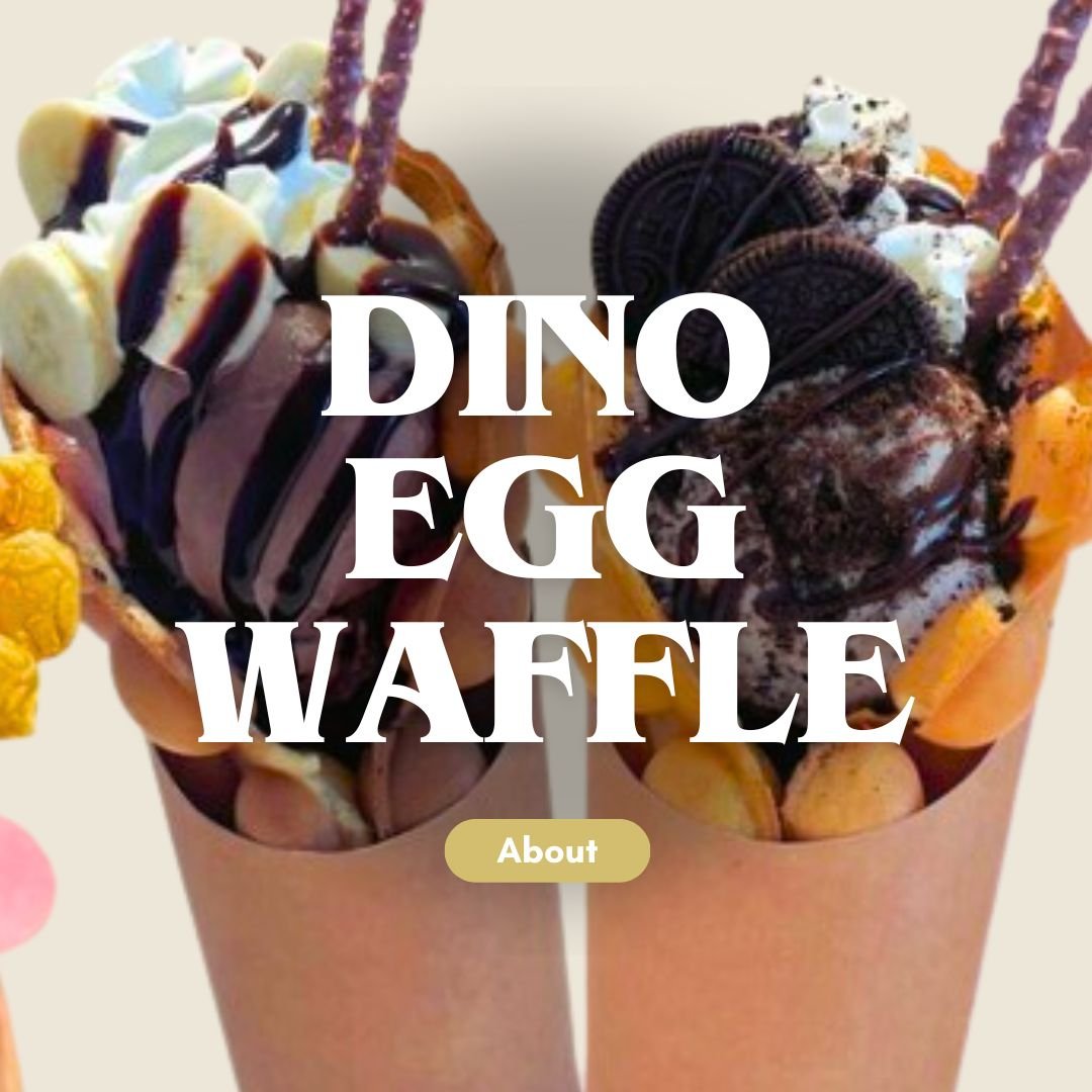 Dino Egg Waffle about